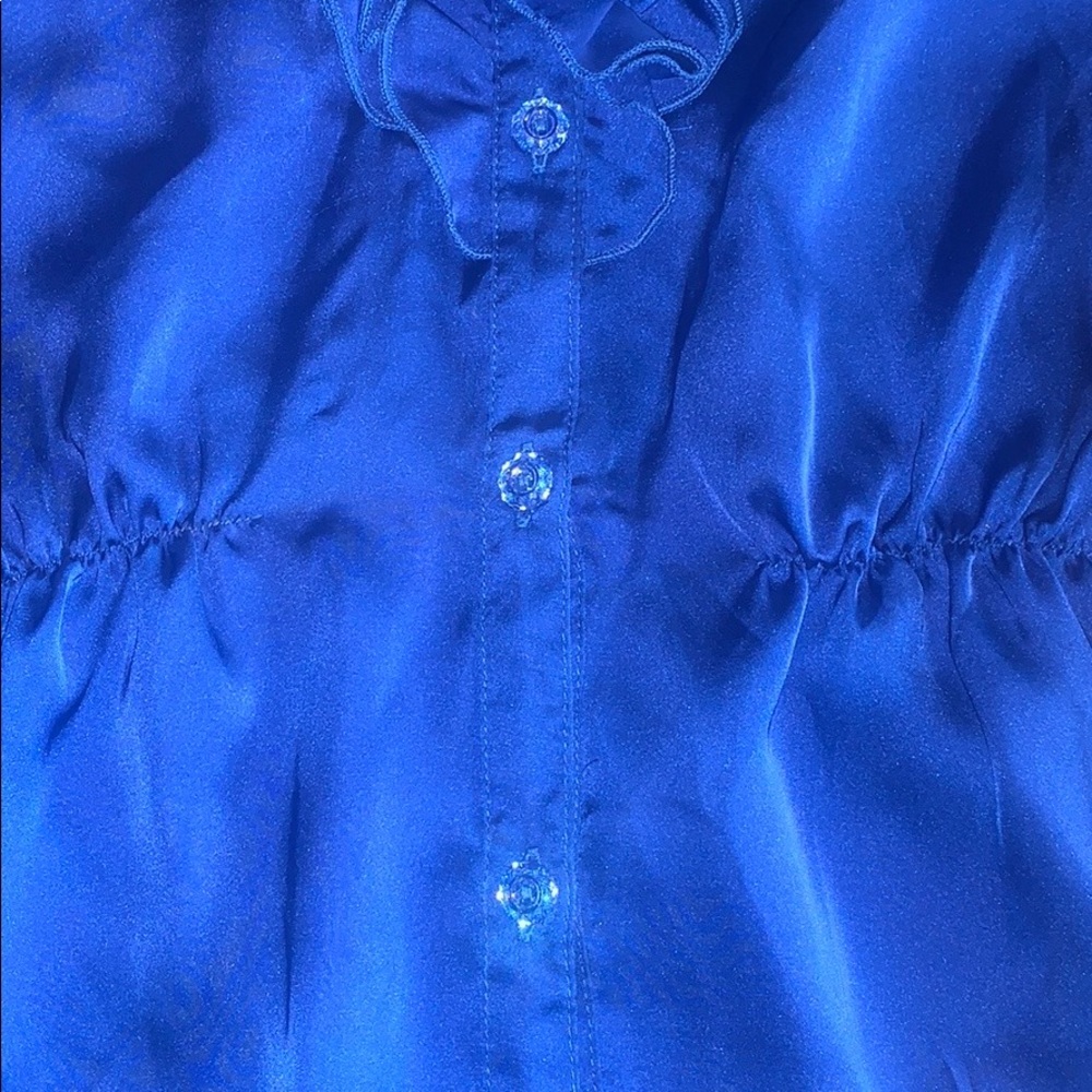 Silky Ruffle Blouse - Picture 5 of 5